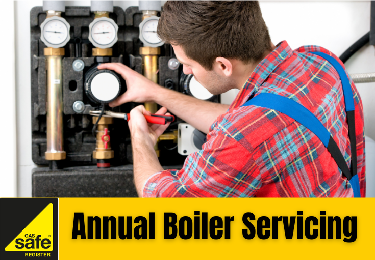 annual boiler servicing Dartford
